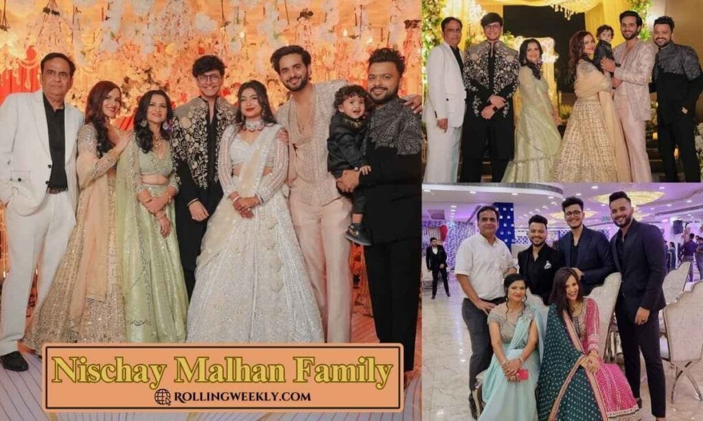 Nischay Malhan Family 